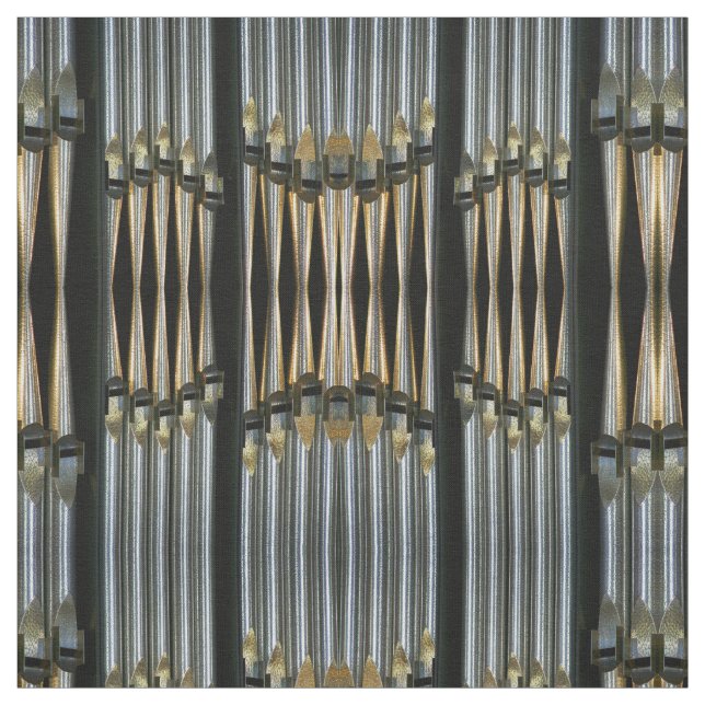 Organ pipes fabric (Swatch)
