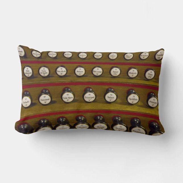 organ stops lumbar pillow (Front)