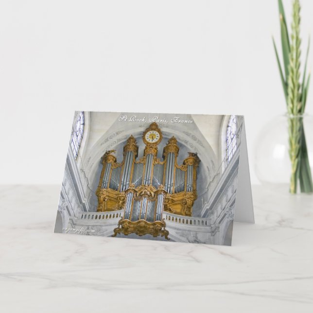 Organ thank you card (Front)