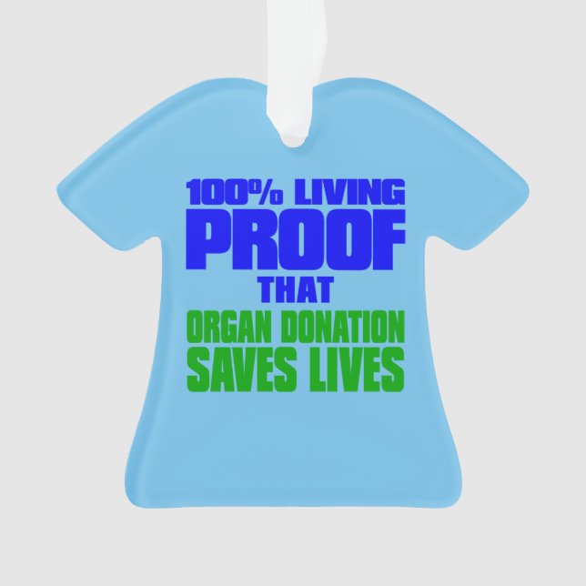 Organ Transplant Recipient Ornament (Front)