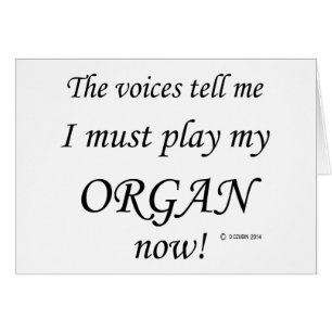 Organ Voices Say Must Play