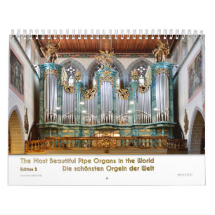 Organ Wall Calendar – Music Calendar