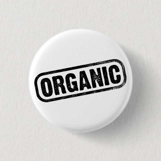 Organic 3 Cm Round Badge (Front)