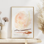 Organic Abstract Modern Boho Rust Gold Watercolor Foil Prints<br><div class="desc">Modern Organic BOHO earthy shapes, painted in loose, contemporary watercolors with real gold foil accents was created by internationally licensed artist and designer, Audrey Jeanne Roberts. Pale peach, burnt orange, blush pink all the way to chocolate brown with elegant golden lifework. There are four images that coordinate in this collection....</div>