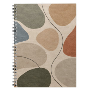 Organic Abstract Shapes Notebook