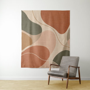 Organic Abstract Tapestry