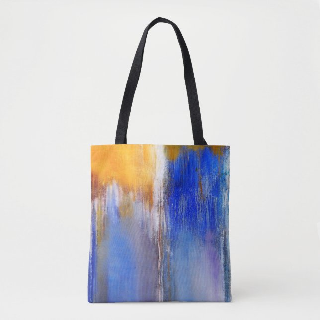 Organic Abstract Tote Bag (Front)