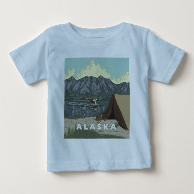 Organic Alaskan Baby Baby T-Shirt (Front)