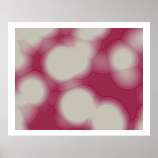 Organic Art Polymerised Plastic 03 Poster