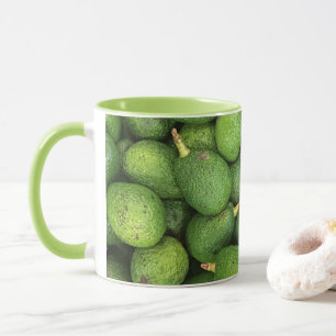 Organic avocados mug