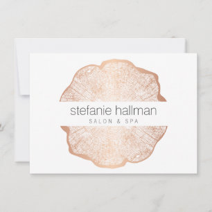 Organic Beauty Rose Gold Tree Rings Gift Card