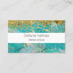 Organic Beauty  Salon Business Card