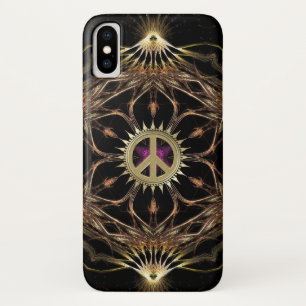 Organic Bohemian Peace Flower Case-Mate iPhone Case