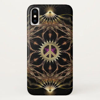 Organic Bohemian Peace Flower Case-Mate iPhone Case
