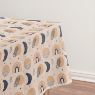 Organic Boho Pattern Tablecloth