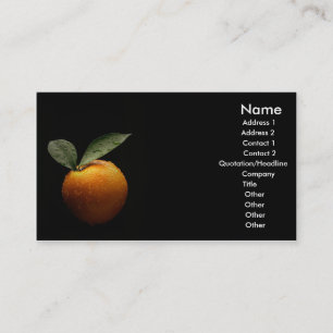 Organic Business Card