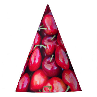 Organic California Cherries Celebration Party Hat