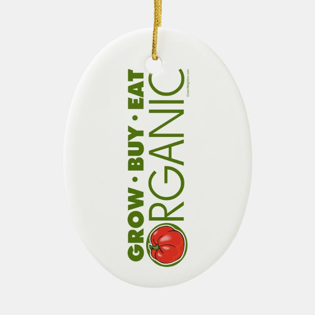 Organic Ceramic Tree Decoration (Front)
