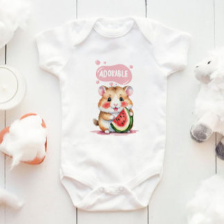 Organic cotton baby bodysuit | Newborn clothes