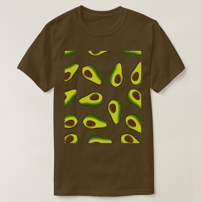 Organic Design Avocado T-Shirt (Design Front)