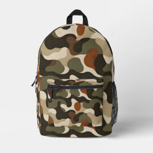 Organic Drift Printed Backpack