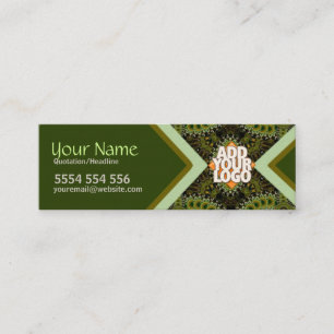 Organic Earth Art mini Business Card