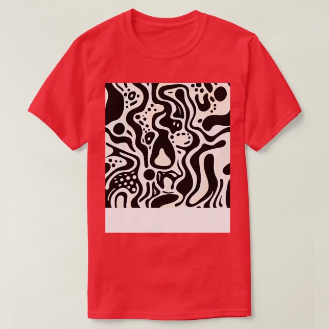 Organic Ebb and Flow 9 T-Shirt (Design Front)