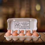 Organic Eggs Family Farm Vintage Rustic Chicken Ru Rubber Stamp<br><div class="desc">Organic Eggs Family Farm Vintage Rustic Chicken,  hand drawn by me.</div>