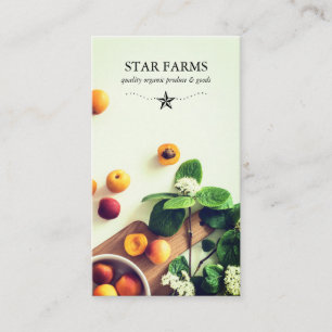 Organic Farm Business Cards