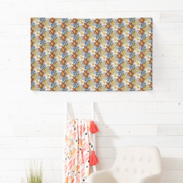 Organic Flat Floral Banner (Insitu)