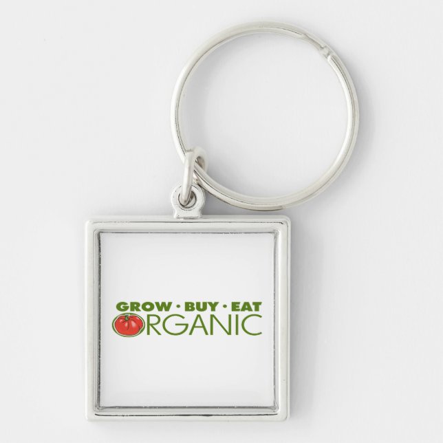 Organic Food Key Ring (Front)
