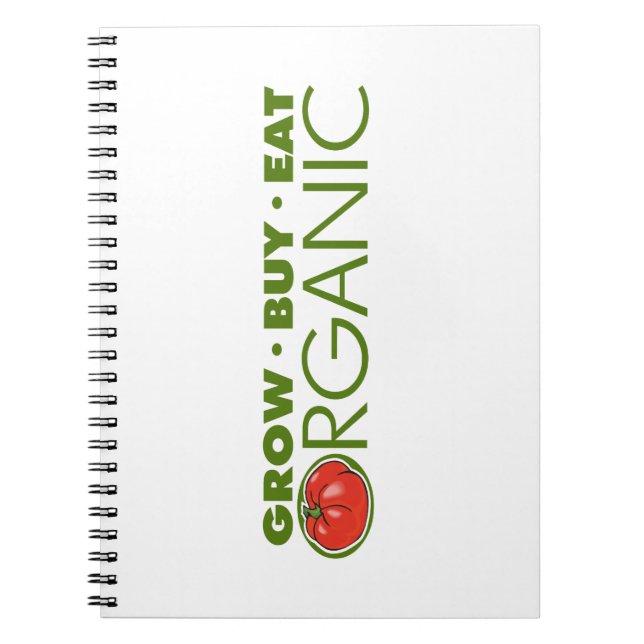 Organic Food Notebook (Front)