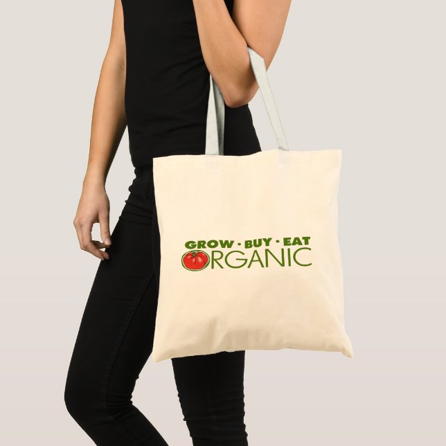 Organic Food Tote Bag (Front (Product))