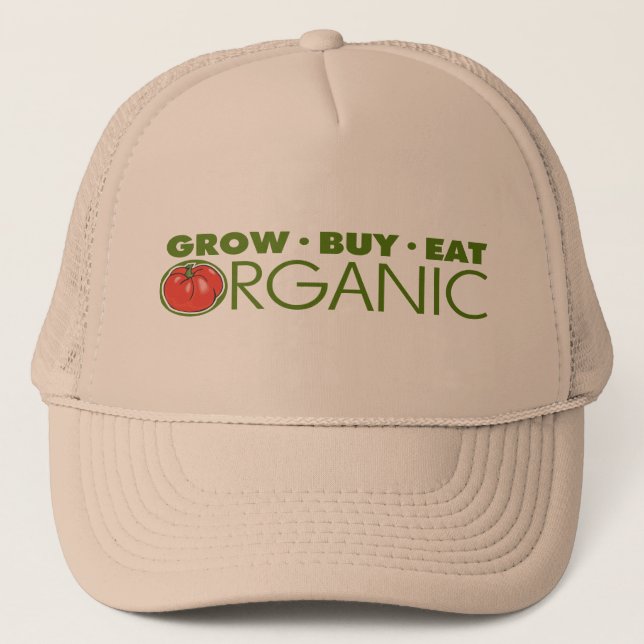 Organic Food Trucker Hat (Front)