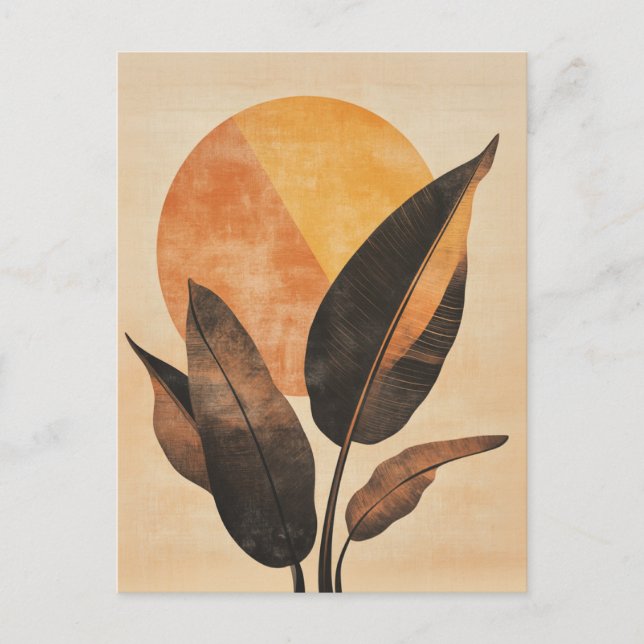 Organic Geometry #123 Postcard (Front)