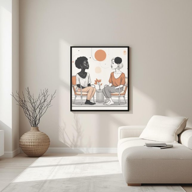 Organic Geometry – Modern Nature Fusion IV Poster (Creator Uploaded)