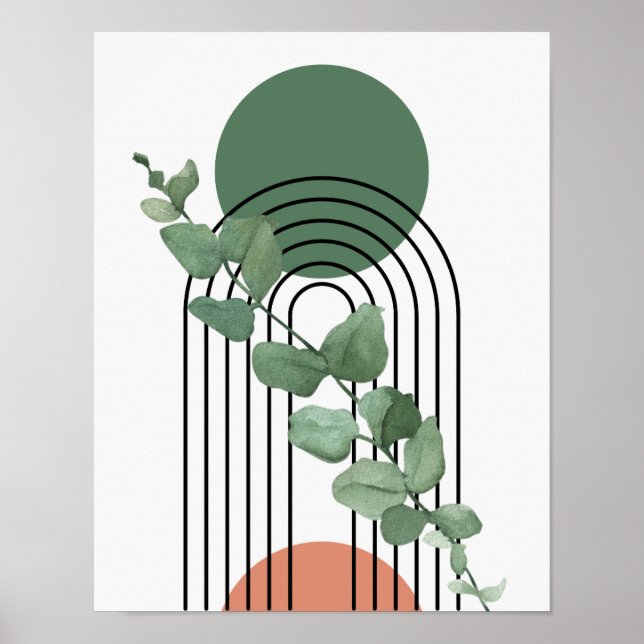 Organic Geometry Poster (Front)