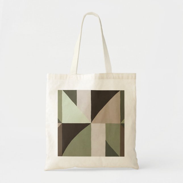 Organic Geometry Tote Bag (Front)