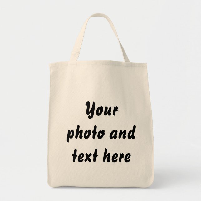 Organic Grocery Tote (Front)