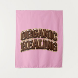 Organic Healing Varsity Puffy 3D Tapestry