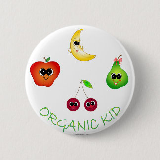 Organic Kid 6 Cm Round Badge