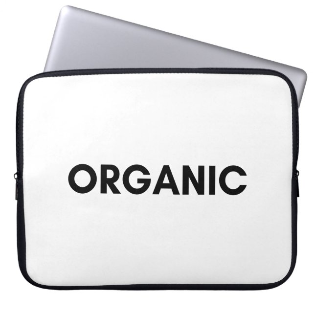 organic laptop sleeve (Front)