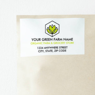 Organic Leafy Flower Hexagon Farmers & Agriculture