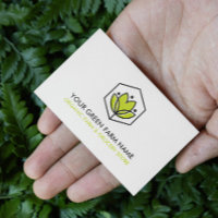 Organic Leafy Flower Hexagon Farmers & Agriculture