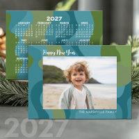 Organic Line Abstract Art 1 Photo - 2027 Calendar