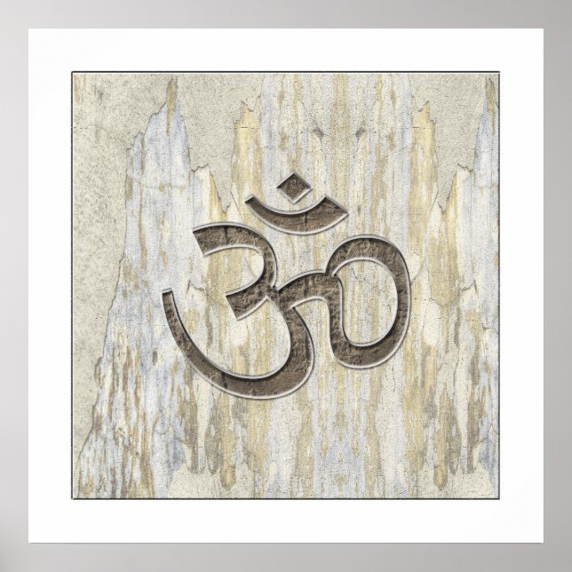 Organic Materials Om Symbol Poster (Front)