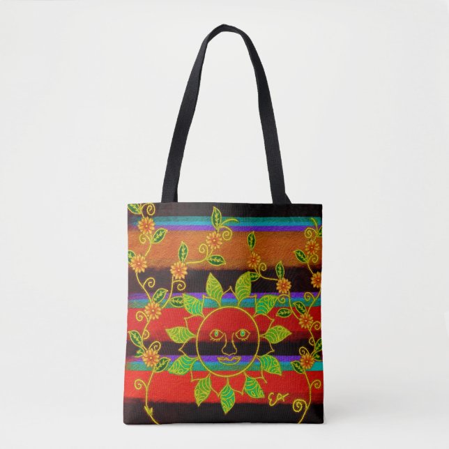 Organic Mother Nature Joy Tote Bag (Front)