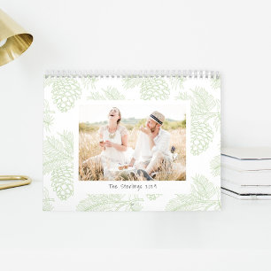 Organic Nature Personalised Photo Calendar