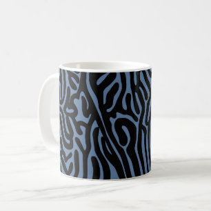 organic pattern abstract background texture nature coffee mug