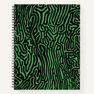 organic pattern abstract background texture nature notebook